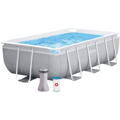 Piscină dreptunghiulară supraterană Intex Prism Frame 300x175x80 cm