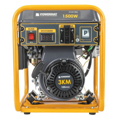 Generator invertor 1.5 Kw benzină POWERMAT 3 CP AVR