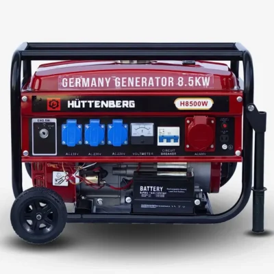 Generator trifazat silențios Hüttenberg 8,5 kW cu AVR și pornire electrică